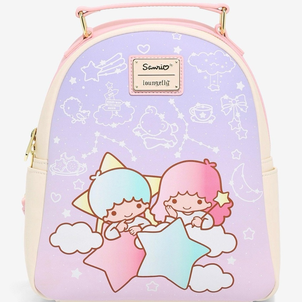 Loungefly Sanrio Little Twin Stars Constellation Mini Backpack